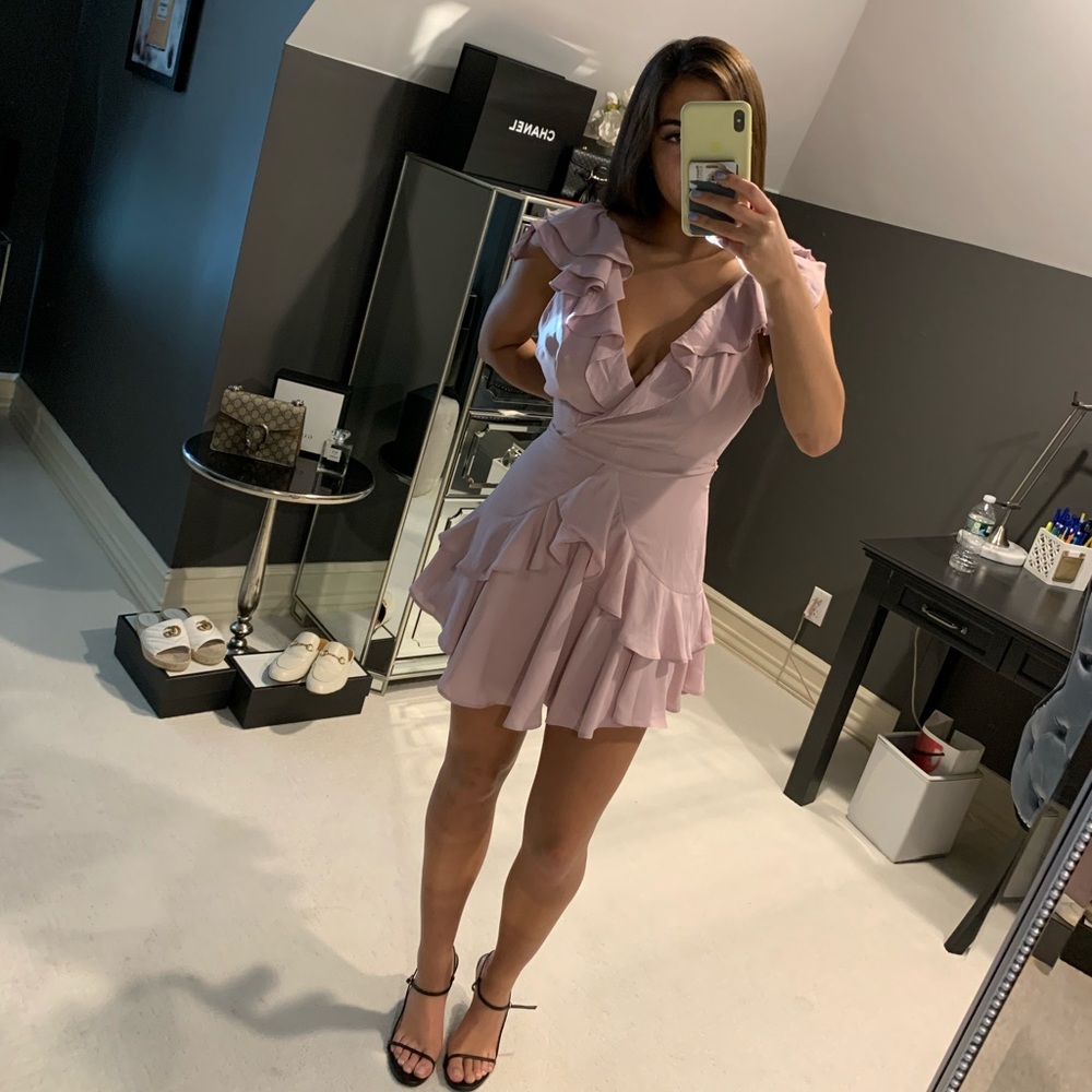 Purple dress